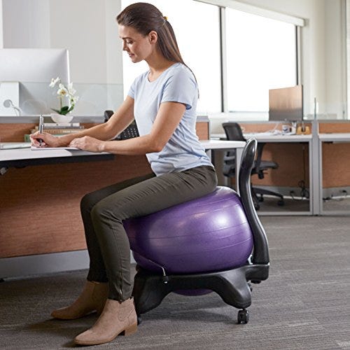 High-Rise Balance Ball® Stool - Gaiam