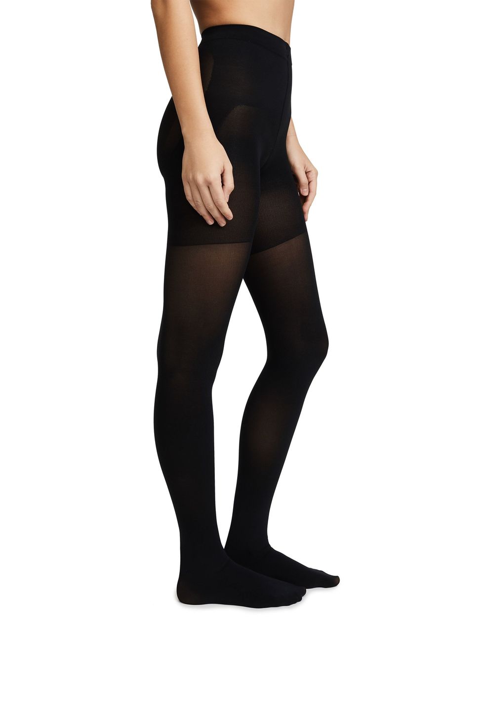 Black Tights for Women - 100D Opaque Warm Winter Pantyhose Size small 5'3