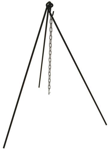 Bayou Classic Tripod Stand with Chain and Bag