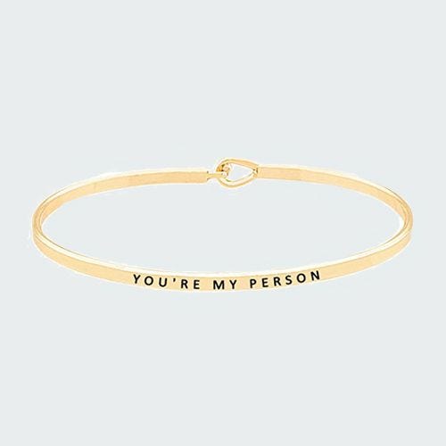 "You're My Person" Bracelet