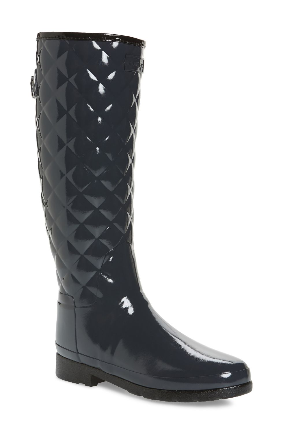 Original Refined High Gloss Quilted Rain Boot 