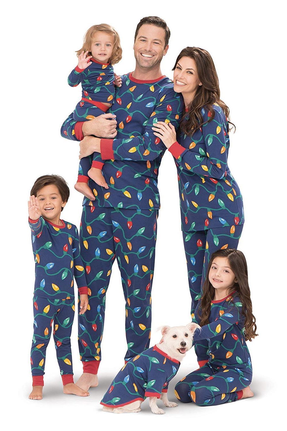 christmas pajamas with dogs on them