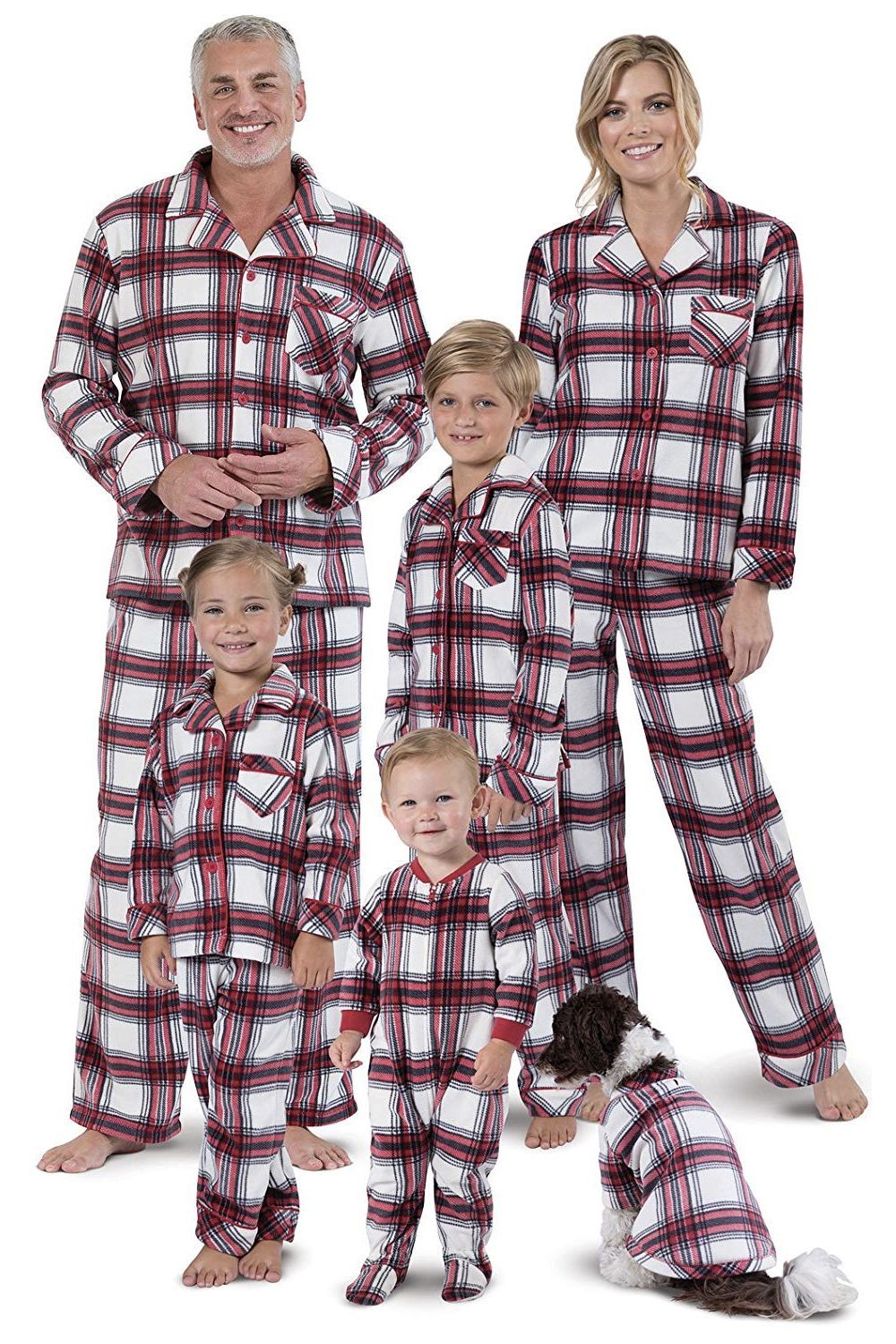 Matching Family Christmas Pajamas Womens And Womens Plus Buffalo Union ...