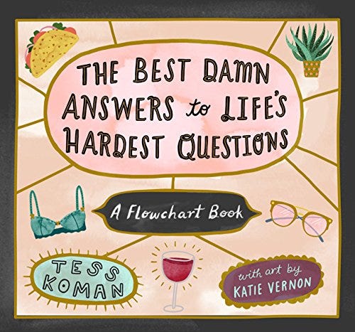 'The Best Damn Answers to Life’s Hardest Questions: A Flowchart Book'
