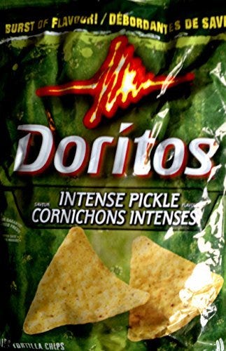 Doritos Tortilla Chips, Intense Pickle