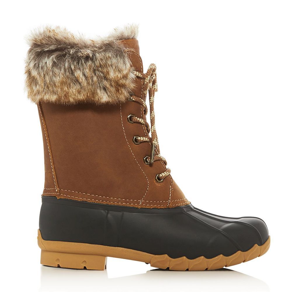 mens duck boots with fur