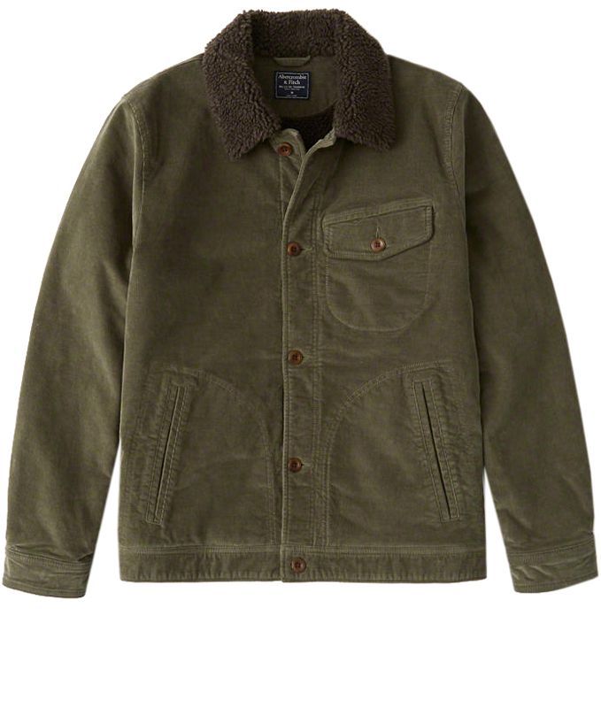 Abercrombie and fitch corduroy jacket sale