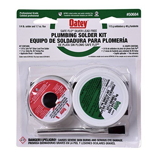 Oatey 50684 Safe-Flo Silver Plumbing Kit