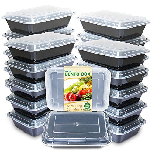 Meal Prep Containers [20 Pack] 