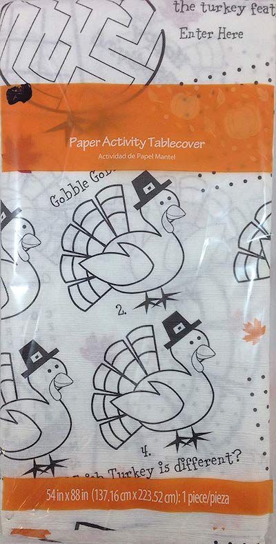 thanksgiving paper and pencil games