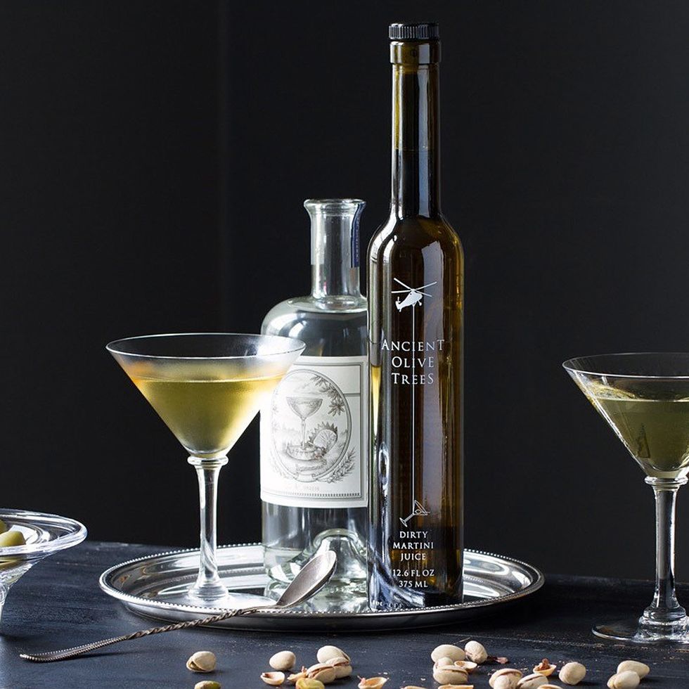 Barrel Aged Dirty Martini Elixir