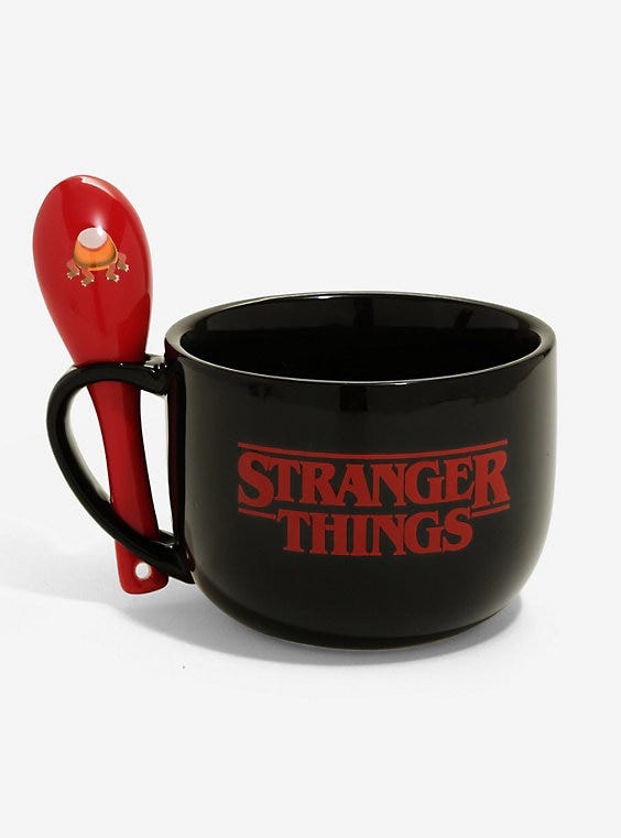 Stranger Things Mug, Stranger Things Gift, The Upside Down, Stranger Things  Fans, Eleven Coffee Mug, TV Gifts, Christmas Lights Mug