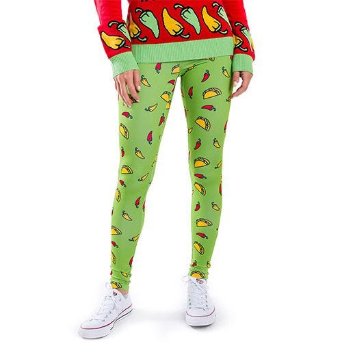 Verde Taco Bell Leggings