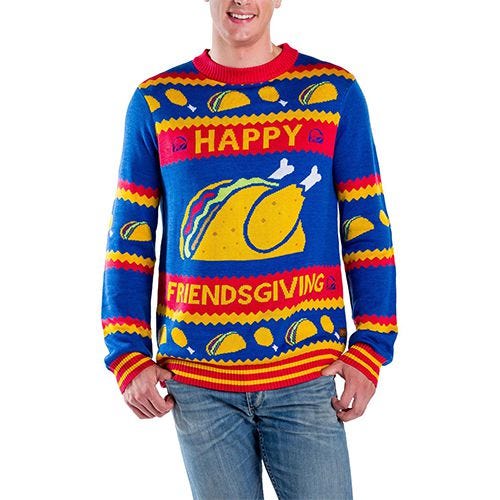 Men's 'Happy Friendsgiving' Sweater