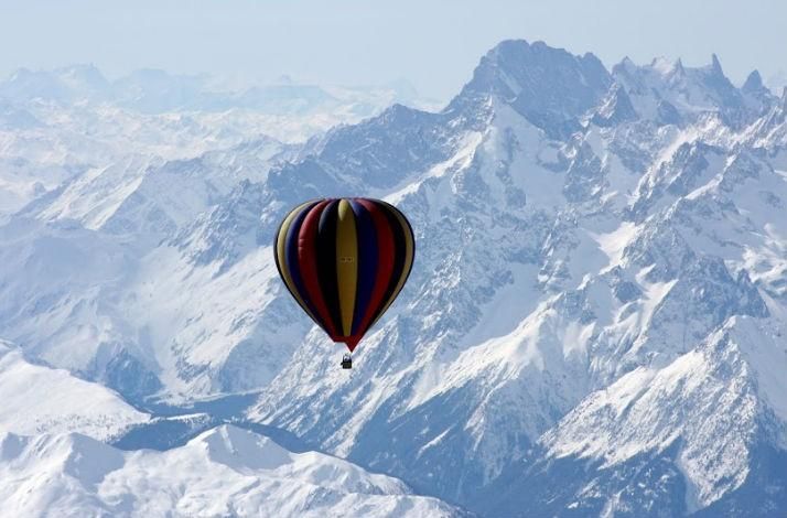 Balloon Expedition over Mt. Everest