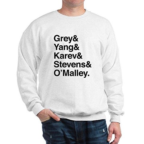 grey's anatomy apparel amazon