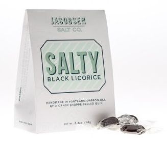 Jacobsen Salt Co. Salty Chewy Black Licorice Snacking Candies