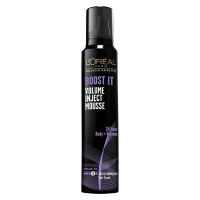 L'Oreal Paris Advanced Hairstyle Boost It Volume Inject Mousse
