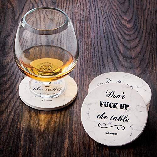 on the table coasters