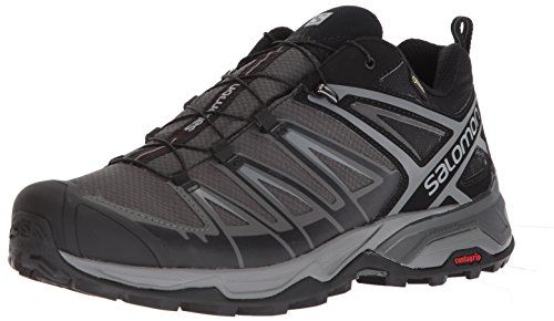 Salomon Men's X Ultra 3 GTX Trail Running Shoe, Black, 10 M US