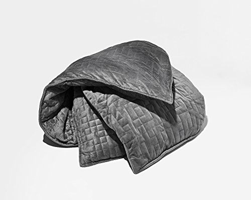 Gravity Blanket: The Weighted Blanket For Sleep, Stress and Anxiety, Space Grey 48