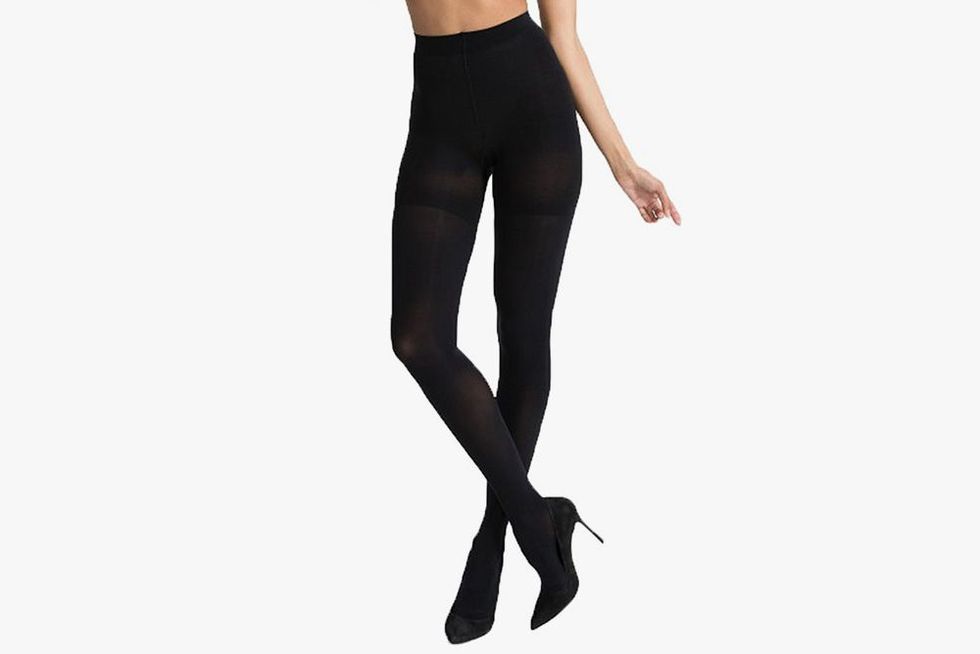 Spanx Womens Luxe Leg Blackout Shaping Tights Bittersweet Size B 11334 for  sale online