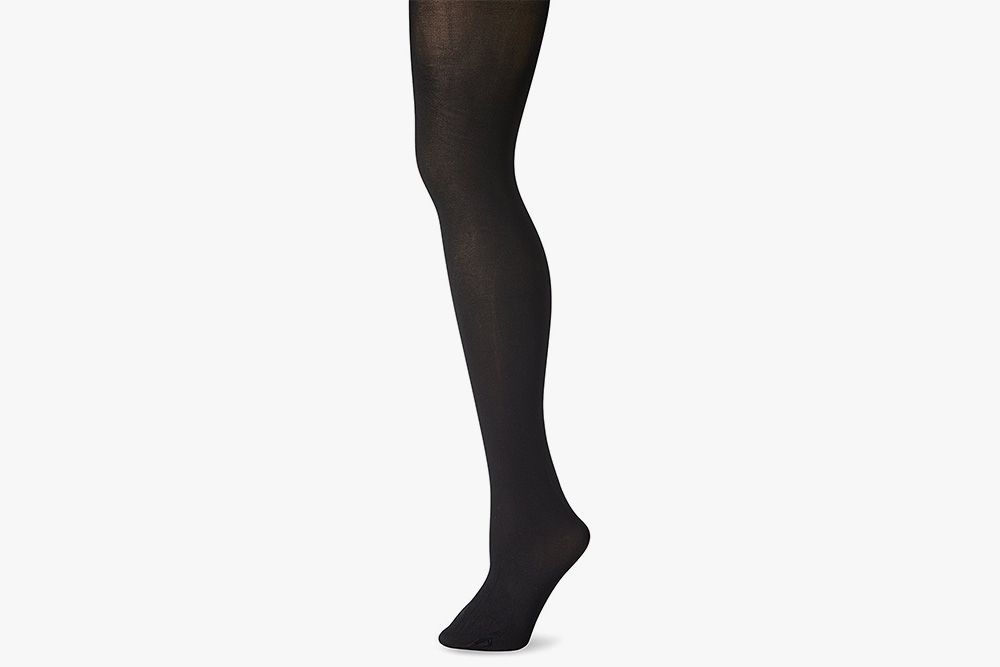 Just My Size Silky Black Tights Pantyhose