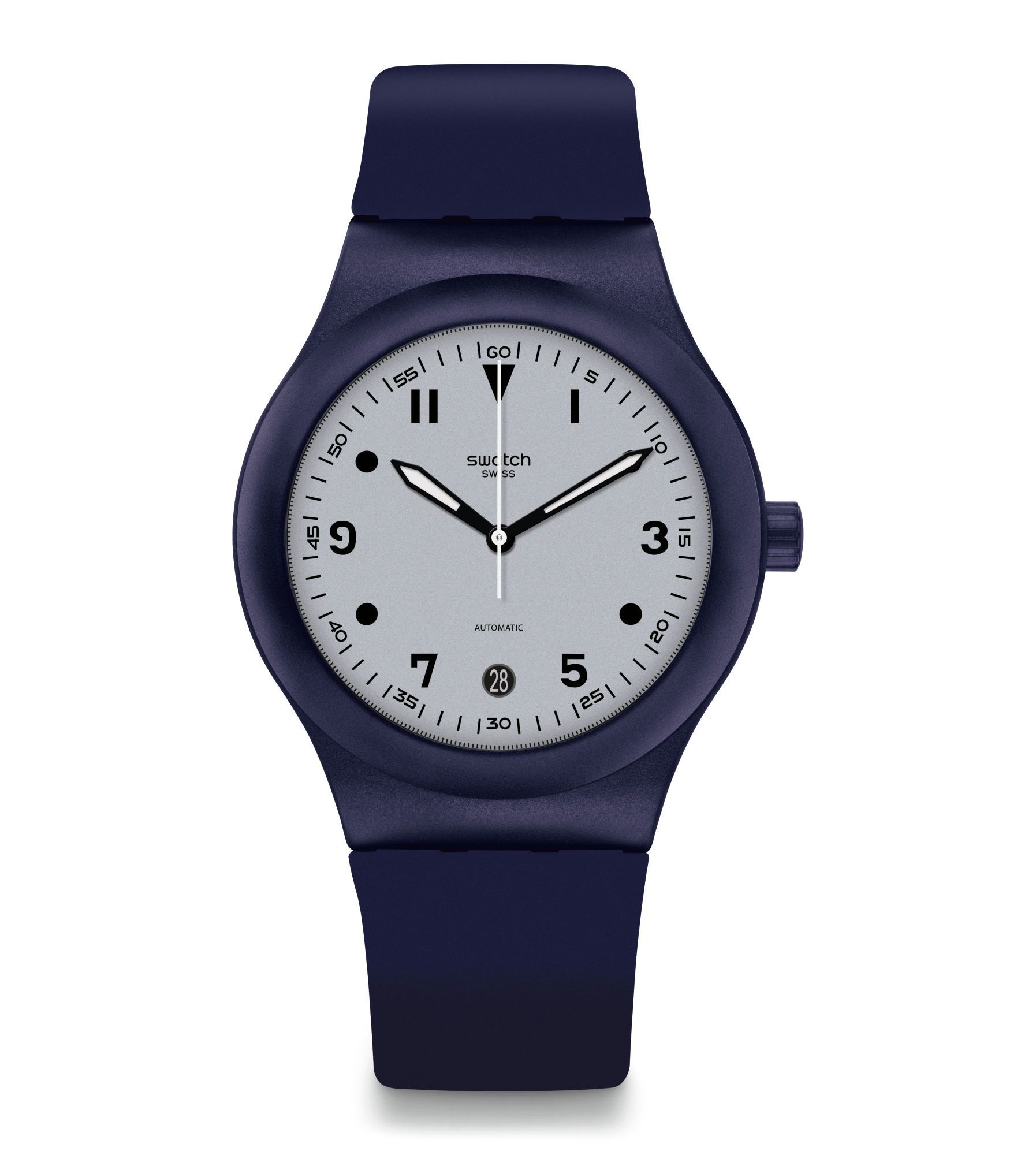 Swatch and Hodinkee Sistem51 Blue Edition Watch
