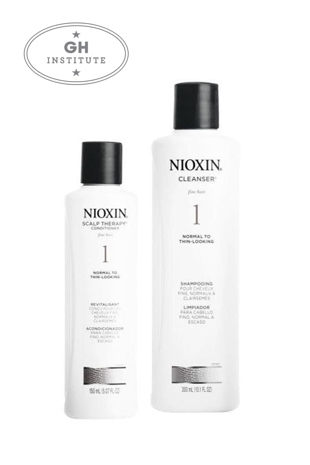 Best for Color-Treated or Thin Hair: Nioxin System 1 Kit