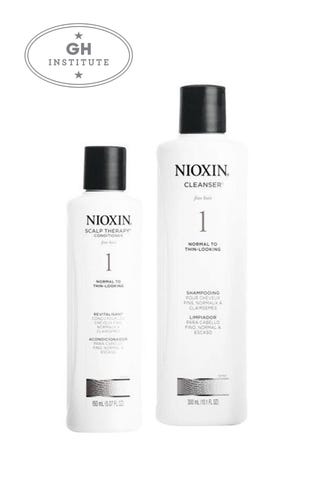 Best for Color-Treated or Thin Hair: Nioxin System 1 Kit