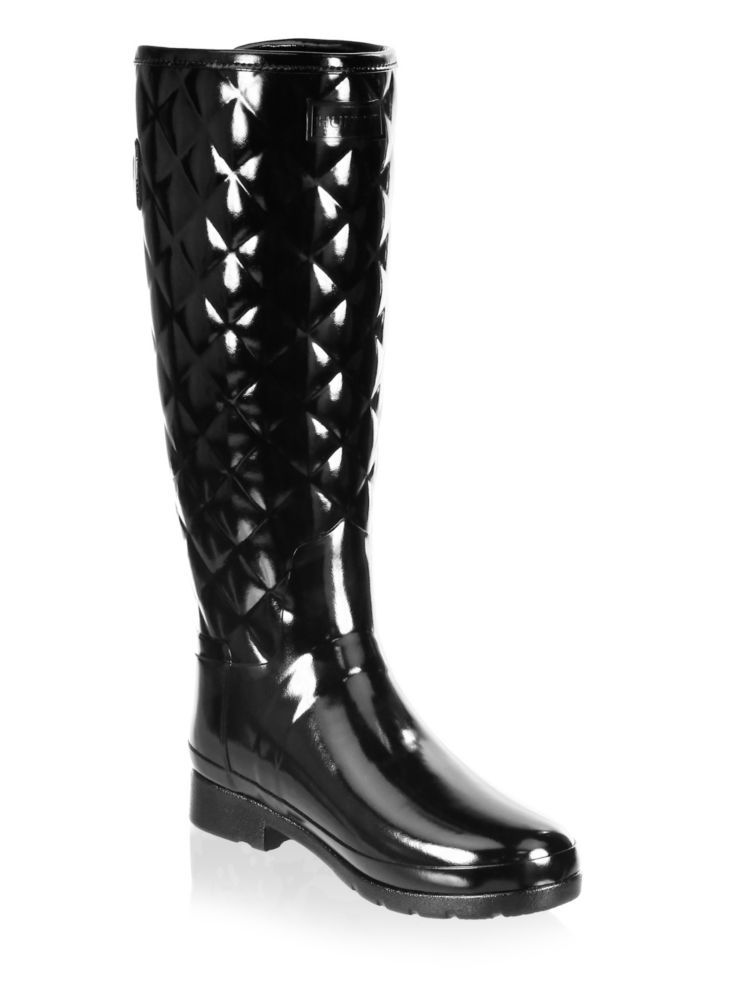 hunter snakeskin boots