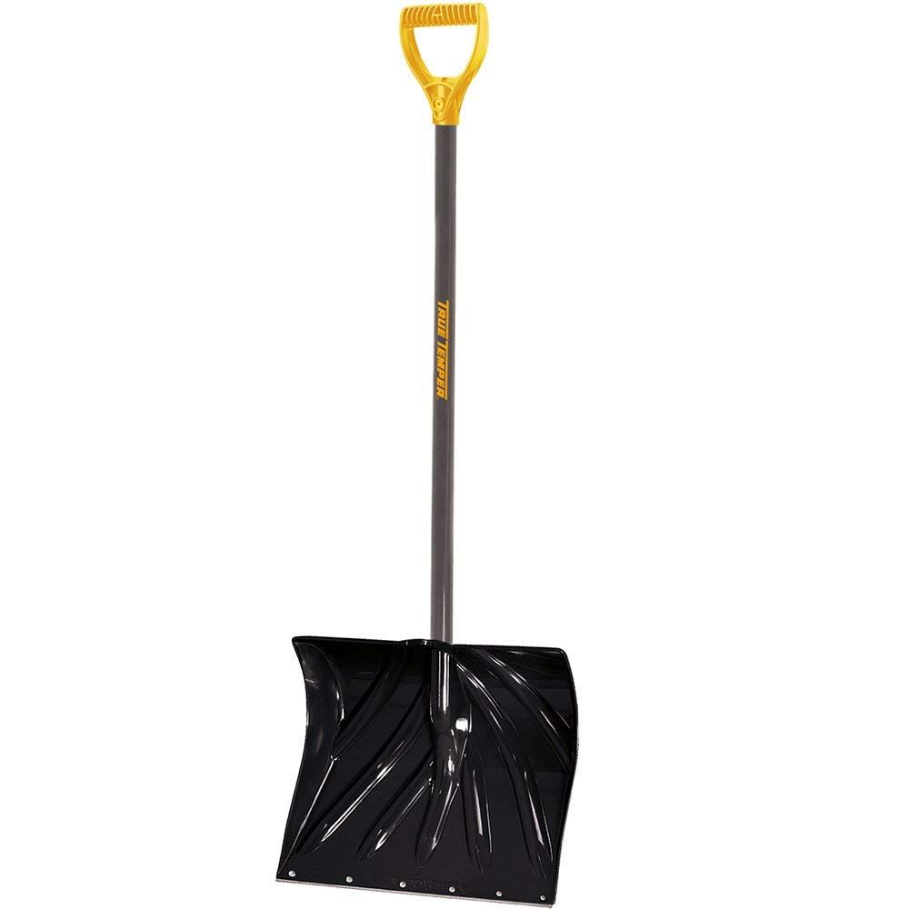 True Temper 18-Inch Poly Combo Snow Shovel - 1627200 [18-Inch Poly Blade Combo]