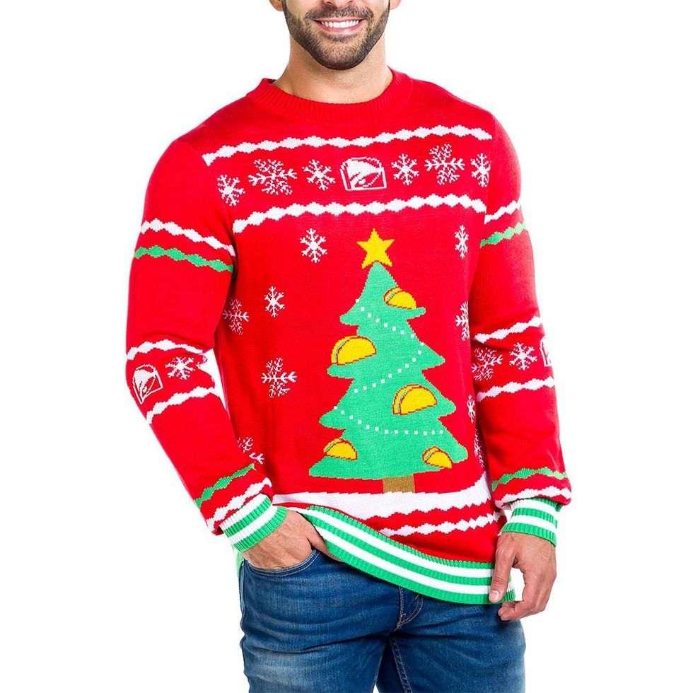 Men’s Taco Bell Tac-ornaments Sweater