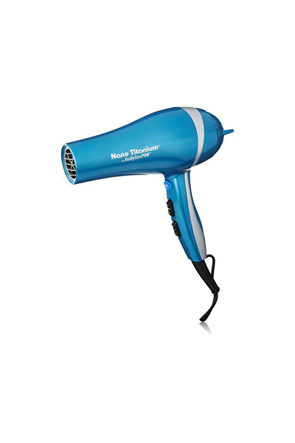 blue hair dryer