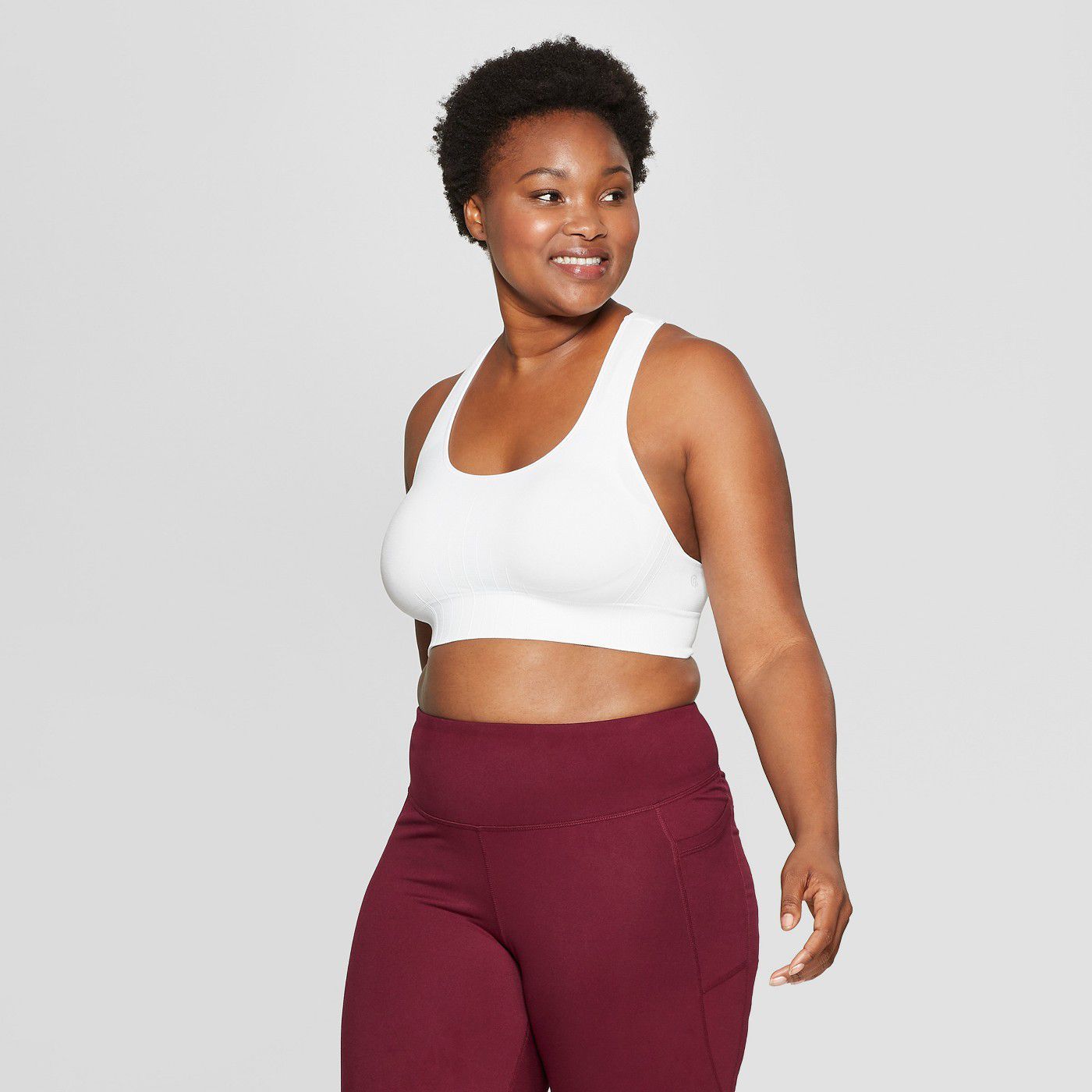 Cute School Girl - Target's Seamless Sports Bra