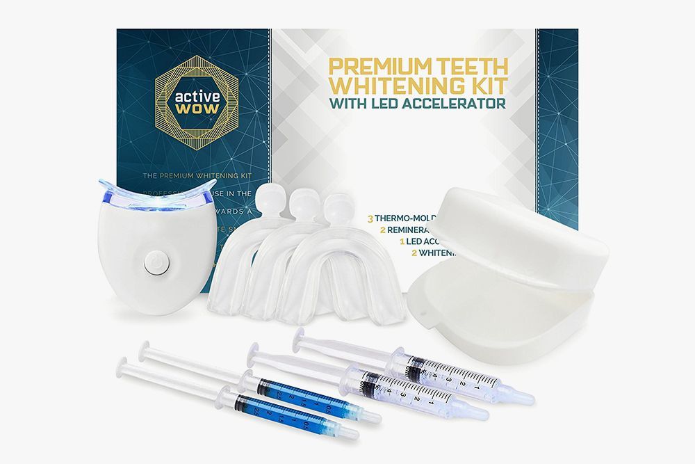 Teeth whitening hydrogen peroxide gel