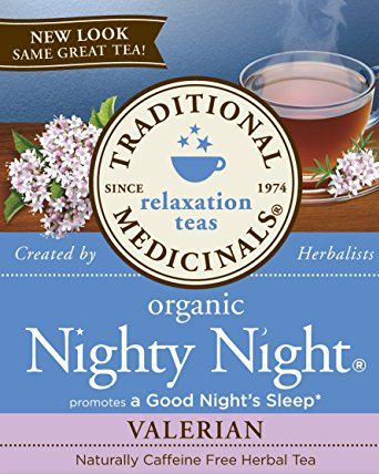 Organic Nighty Night Valerian Relaxtion Tea