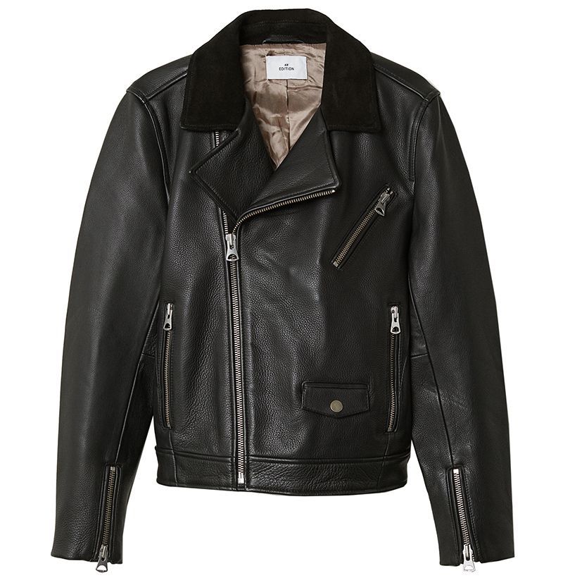 black leather jacket under 1000