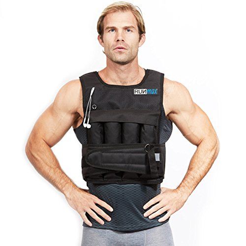 70LBS ADJUSTABLE WEIGHTED VEST SHORT STYLE ZFOsports 