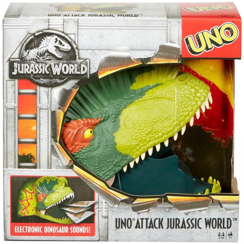 UNO Attack Jurassic World Card Game