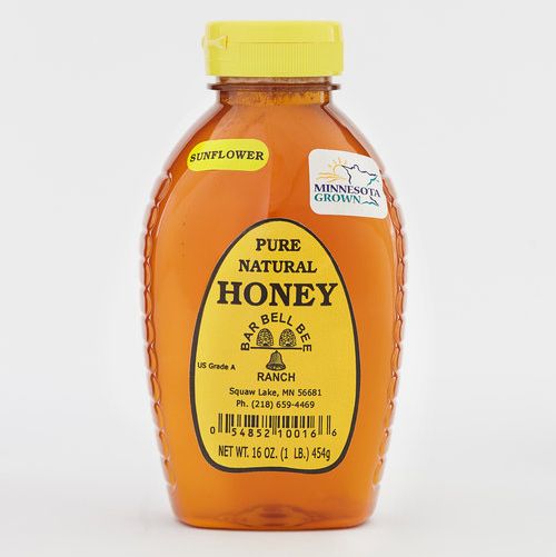 Bar Bell Bee Sunflower Honey