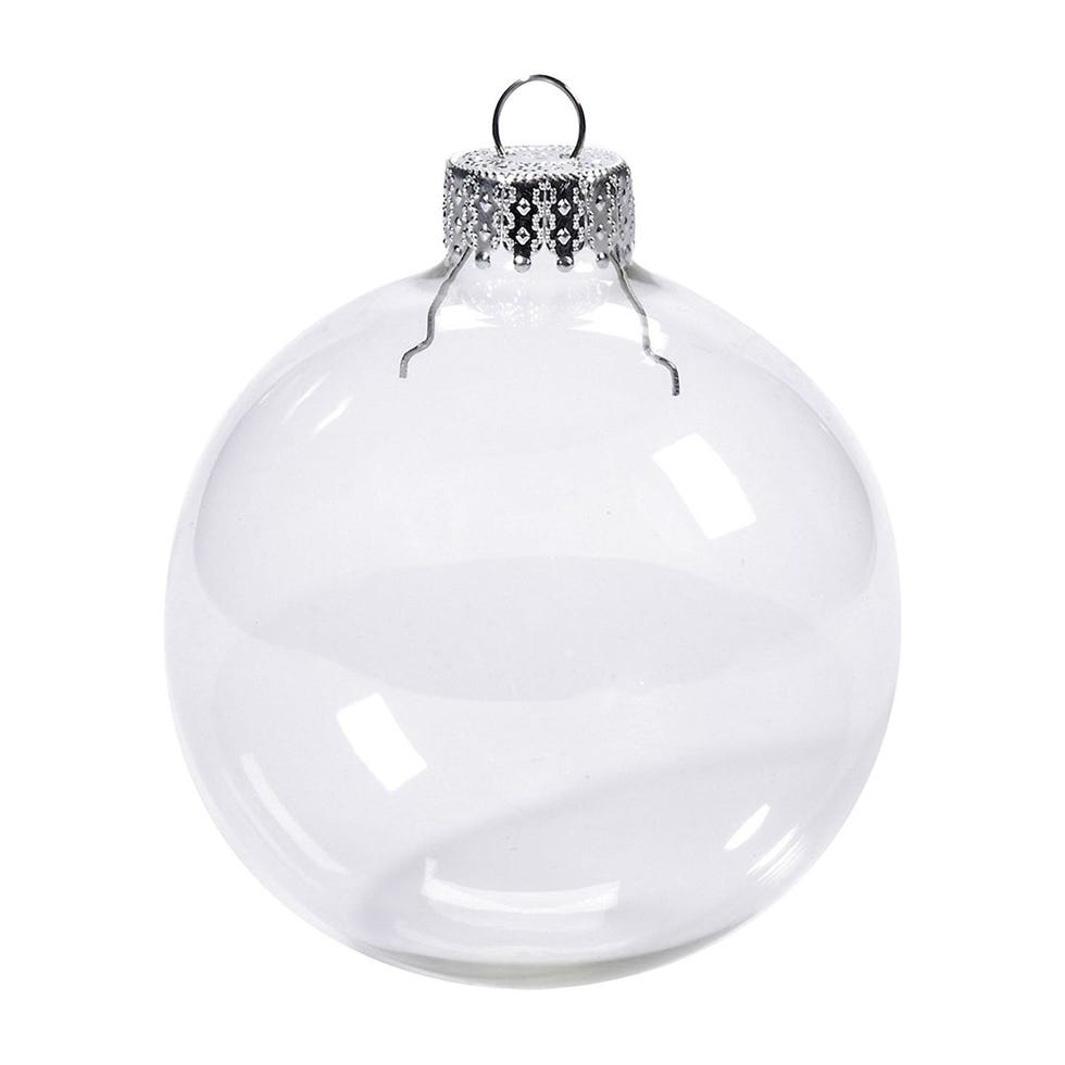 4-Pack of Glass Ball Ornaments