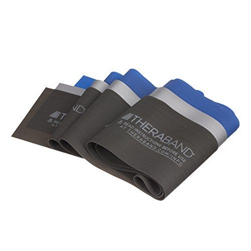 TheraBand Non-Latex Resistance Bands Set