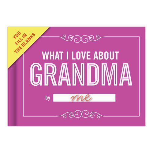 ‘What I Love About Grandma’ Journal
