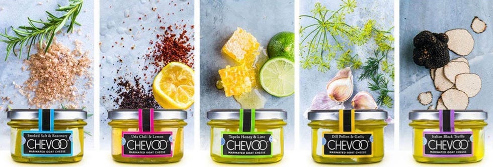 Chevoo Chili & Lemon Goat Cheese