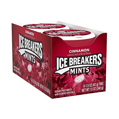Ice Breakers Sugar Free Mints (Pack of 8)