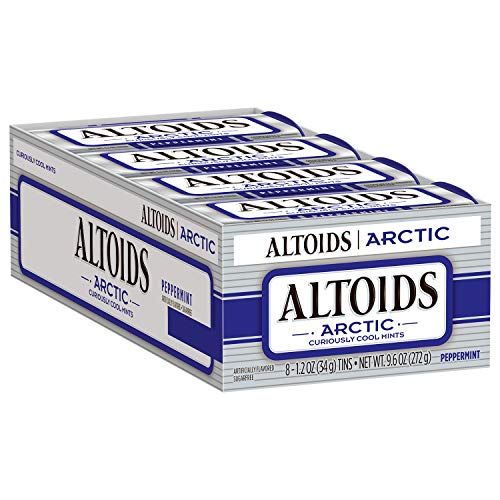 Altoids Arctic Peppermint Breath Mints (Pack of 8)