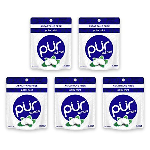 PUR Aspartame Free Mints (Pack of 5)
