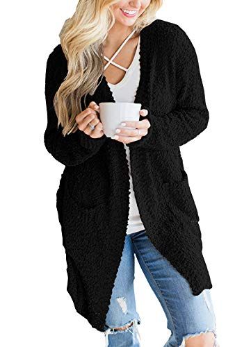 Popcorn on sale cardigan black