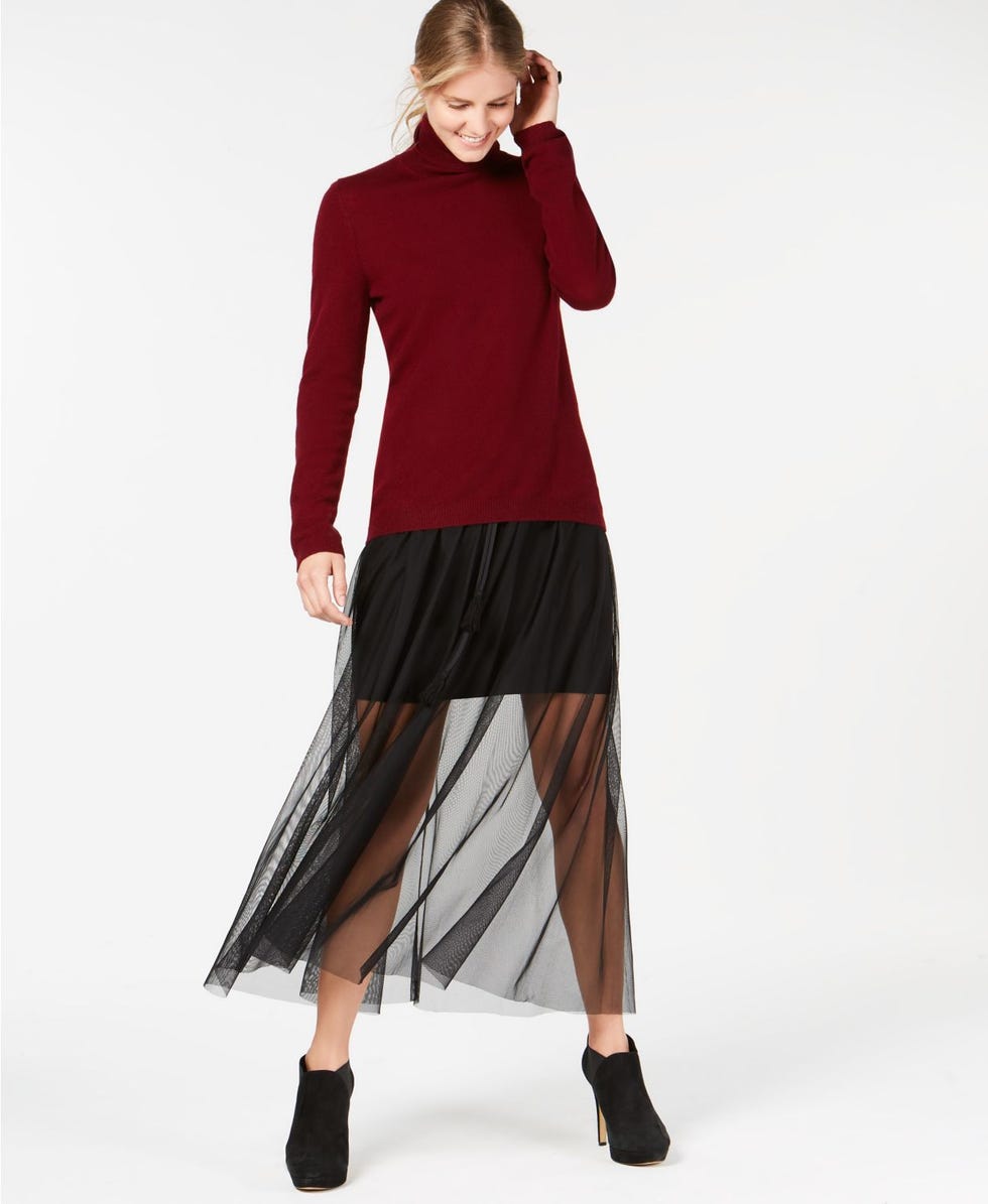 Charter Club Pure Cashmere Turtleneck Sweater